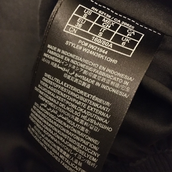 💚 SALE 💚 Rare Shimmering Black Bomber - NWOT - Picture 8 of 9